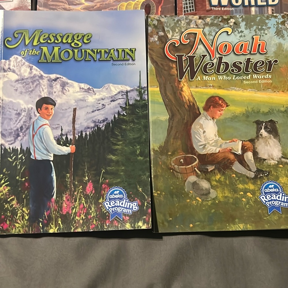 Abeka 5th grade reading books.